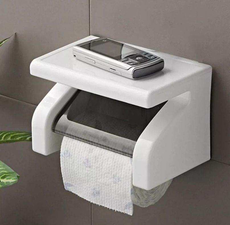 Porta Confort Y Repisa - Porta Rollo Papel Higiénico Norplat-4