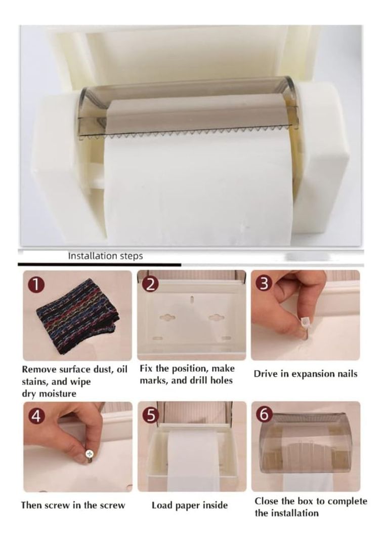 Porta Confort Y Repisa - Porta Rollo Papel Higiénico Norplat-8