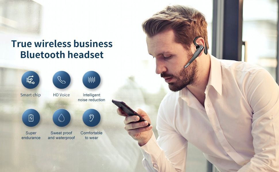 Manos Libres Audifono Inalambrico Bluetooth P/ Auto Norplat-5