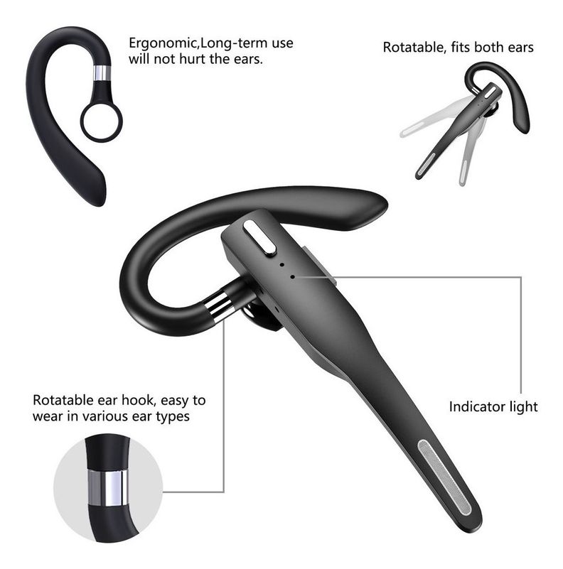 Manos Libres Audifono Inalambrico Bluetooth P/ Auto Norplat-7