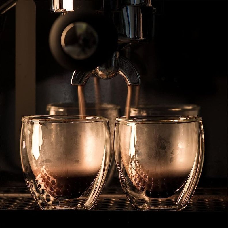 Set 4 Tazas Doble Vidrio Cafe Espresso Doble Pared - Norplat-7