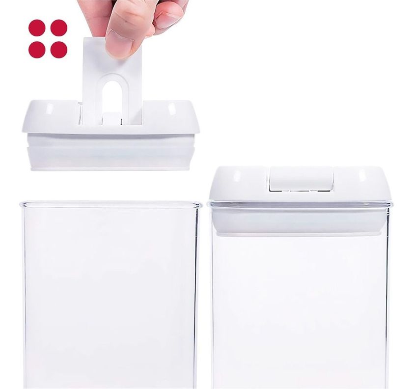 Contenedor Alimentos Hermético Cierra Fácil 1.7 Lts - Norplat-3
