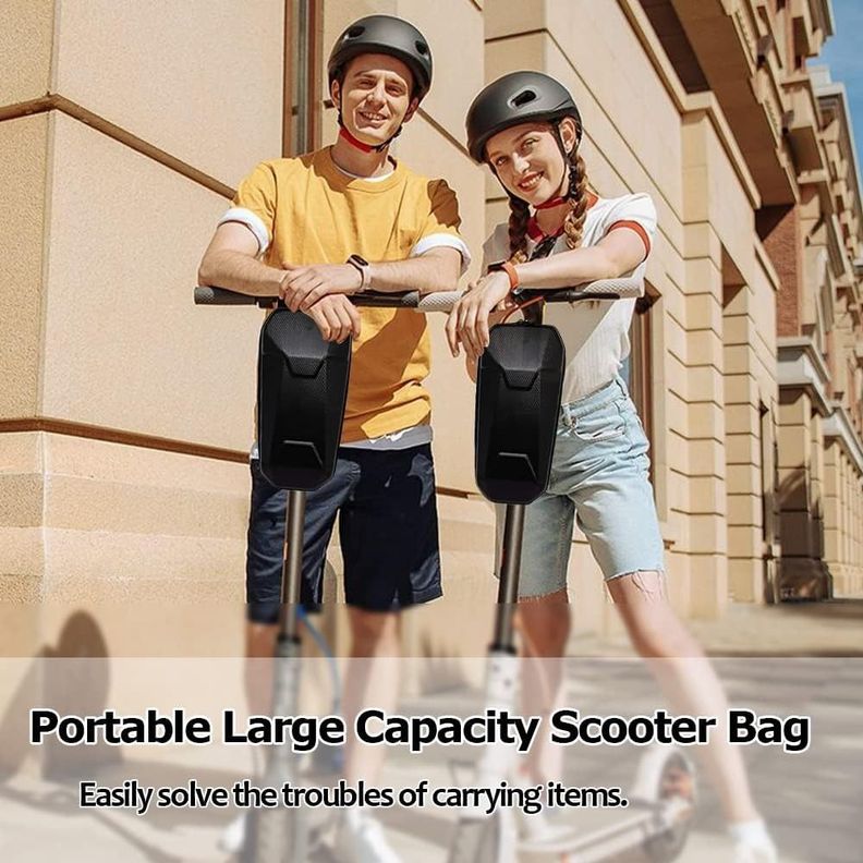 Bolso Rígido Frontal 3lts Para Scooter O Bicicleta - Norplat-1