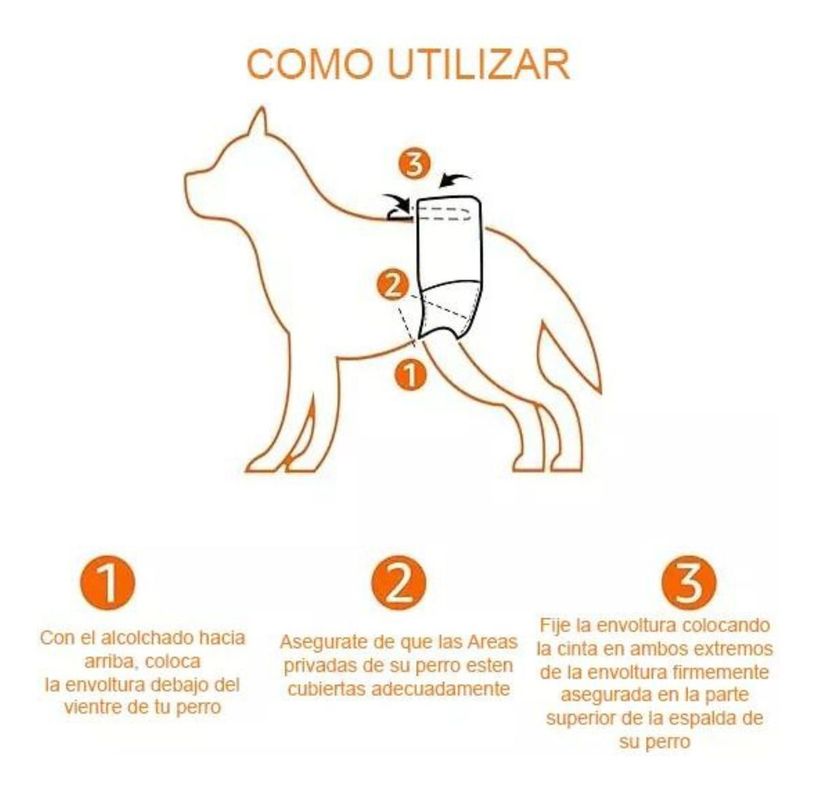 Pack 12 Unid Pañal Sanitario Desechables Mascotas Perra Gata - Norplat-8