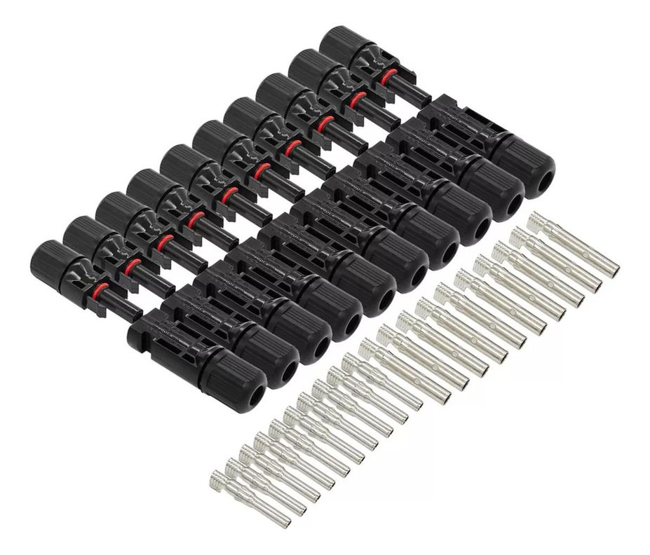 10 Pares Conector Mc4 Macho Hembra Ip67 Cat Iii/2 - Norplat-0