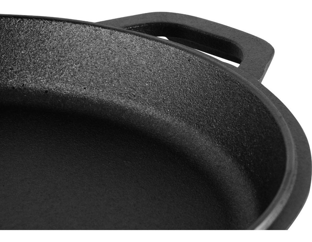 Dutch Oven Ø26cm 2 Sartenes Hierro Fundido + 2 Grip - Norplat-7
