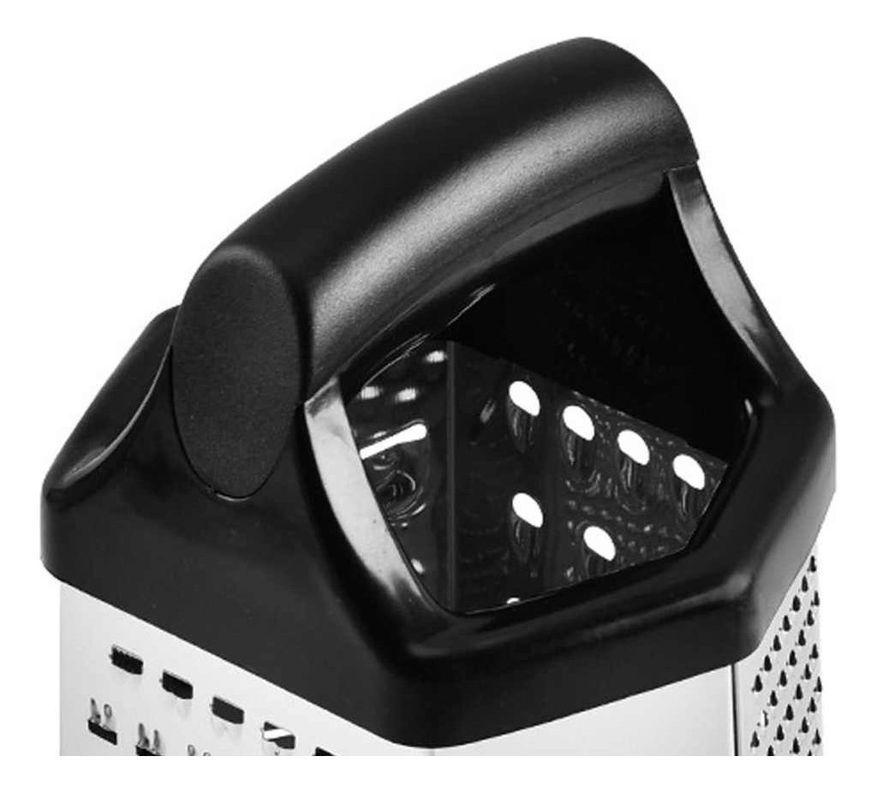 Rallador De Queso Verduras Frutas Hexagonal Acero - Norplat-4