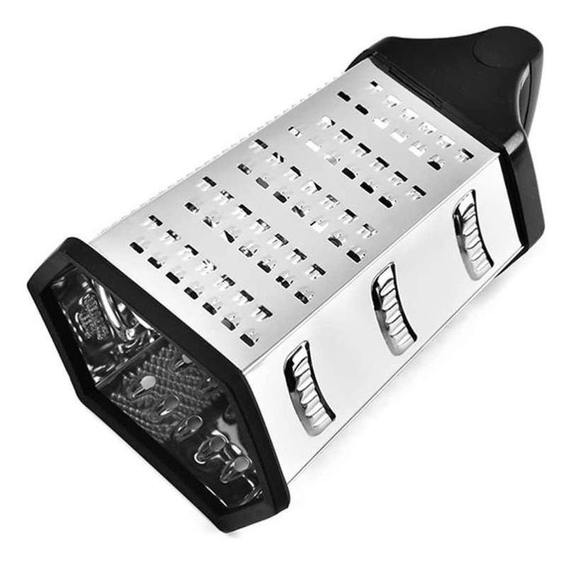 Rallador De Queso Verduras Frutas Hexagonal Acero - Norplat-6