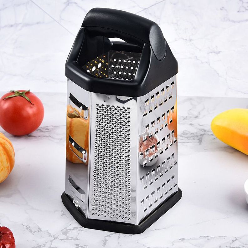 Rallador De Queso Verduras Frutas Hexagonal Acero - Norplat-7