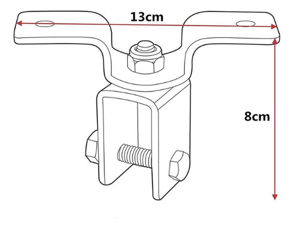Soporte Sacos Box Para Vigas De Madera Y Techo - Norplat-1