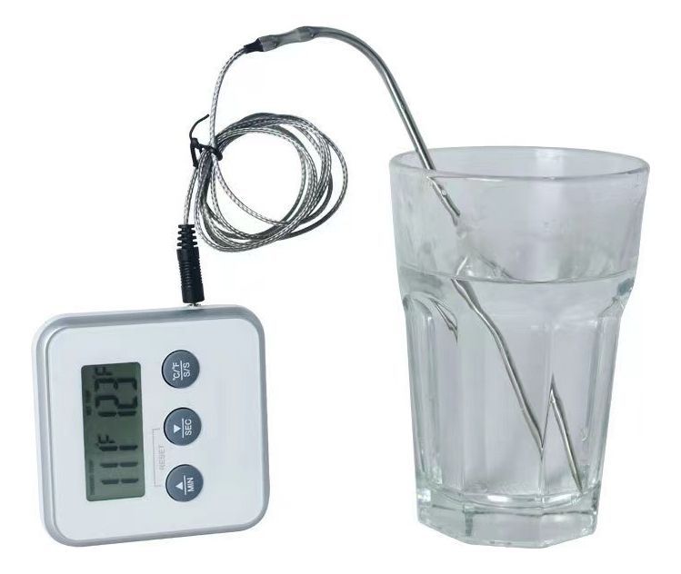 Termómetro Y Timer Para Carne Y Asado Parrilla Horno - Norplat-4