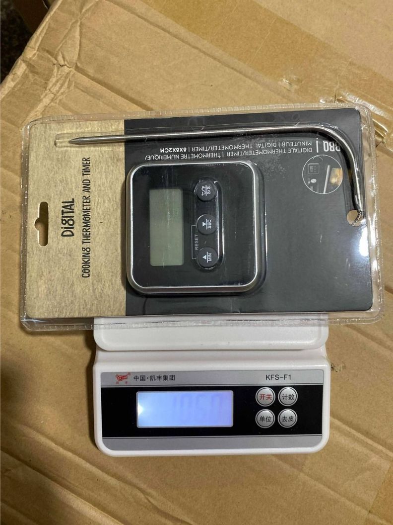 Termómetro Y Timer Para Carne Y Asado Parrilla Horno - Norplat-6