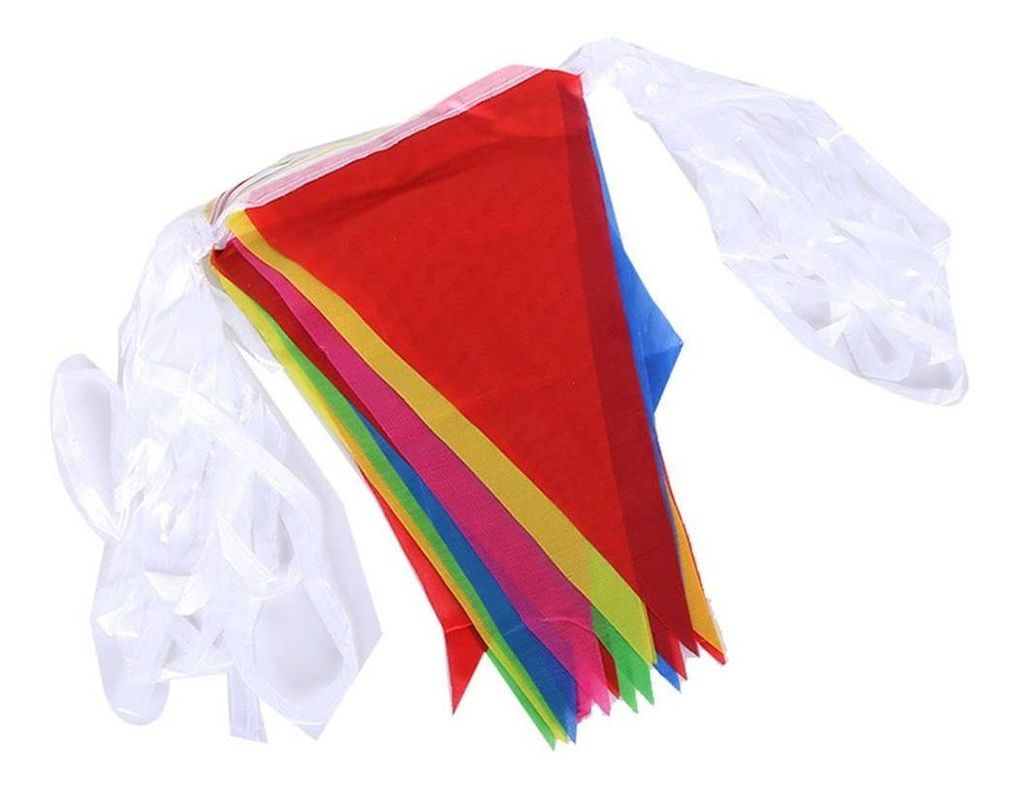 Banderines X70 Guirnaldas 40 Mt Cumple, Bautizo, Matrimonio - Norplat-1