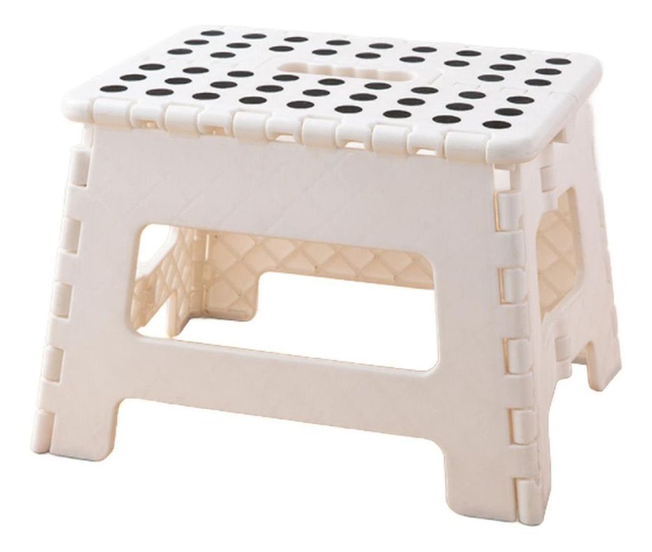 Taburete Piso Plegable Banquito Pórtatil Escala - Norplat-0