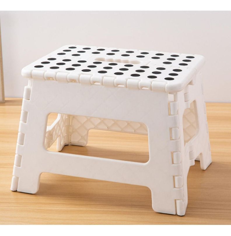 Taburete Piso Plegable Banquito Pórtatil Escala - Norplat-4