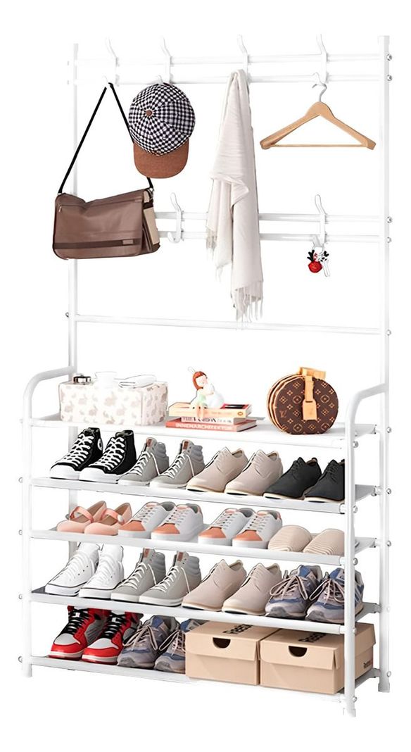 Organizador De Zapatos Colgador Perchero 5 Niveles - Norplat-0