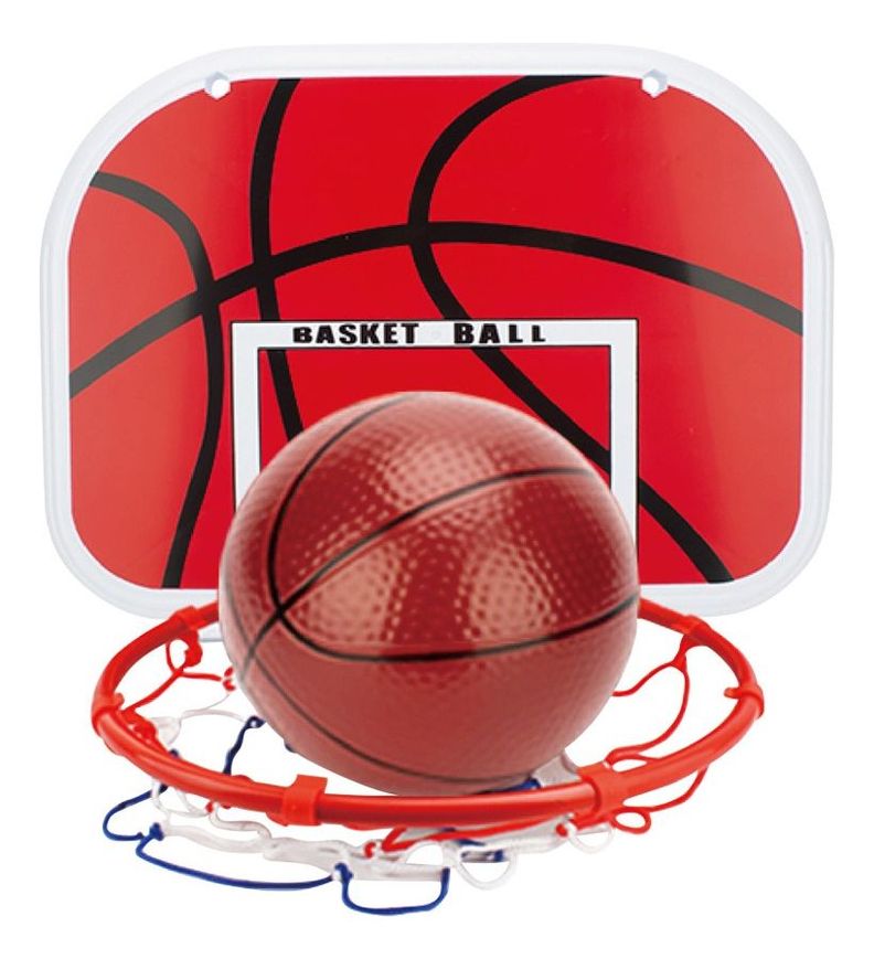 Aro Basketball Tablero Niño Deporte Juguete Inflador + Balón - Norplat-1