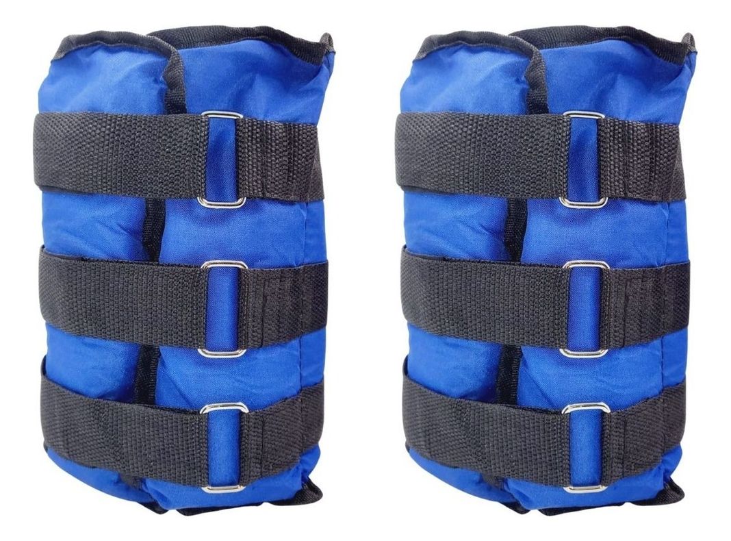 Set 2 Pesas Tobilleras Muñequeras 5 Kg C/u (10kg) - Norplat-1