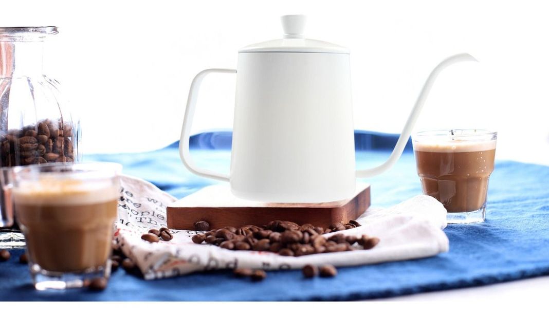 Tetera Cuello Cisne Negra 350 Ml Café Te De Acero Inoxidable - Norplat-2