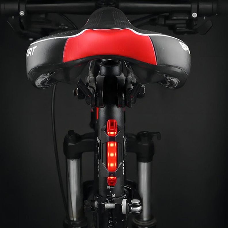 Pack 2 Luces Led Bicicleta Usb Trasera Y Delantera - Norplat-4