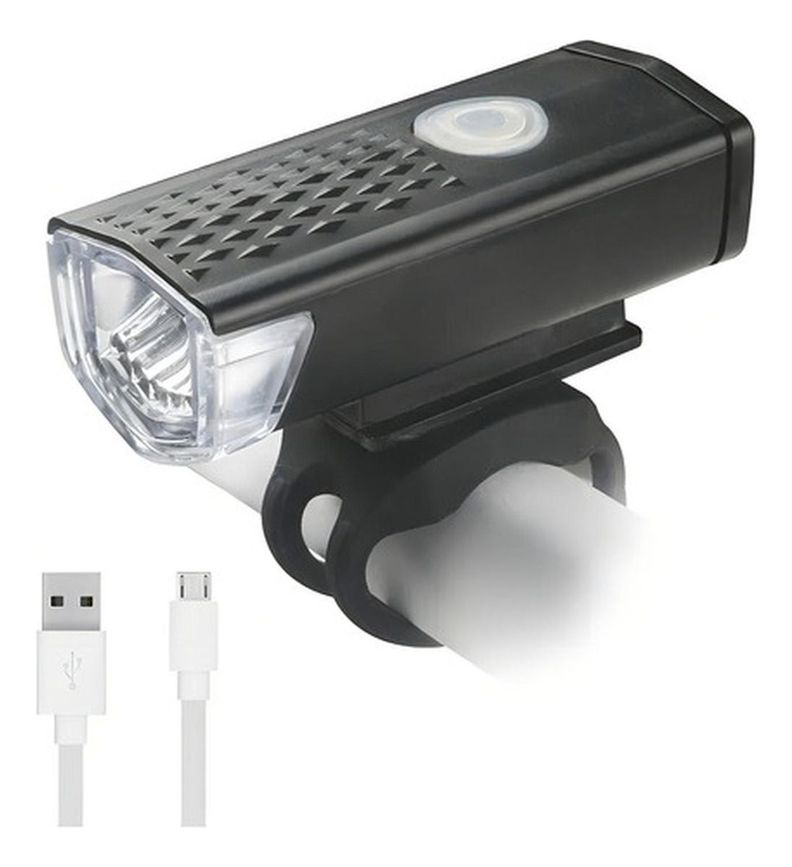 Pack 2 Luces Led Bicicleta Usb Trasera Y Delantera - Norplat-6