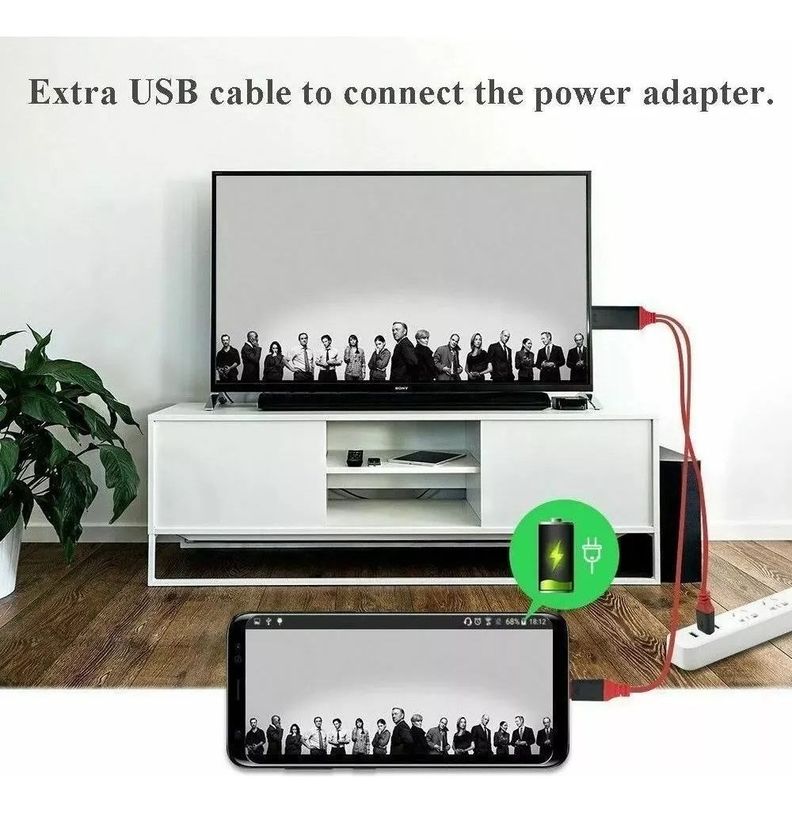 Cable Hdmi Tipo C Usb 3.1 Compatible Emui Mac Samsung Huawei - Norplat-9