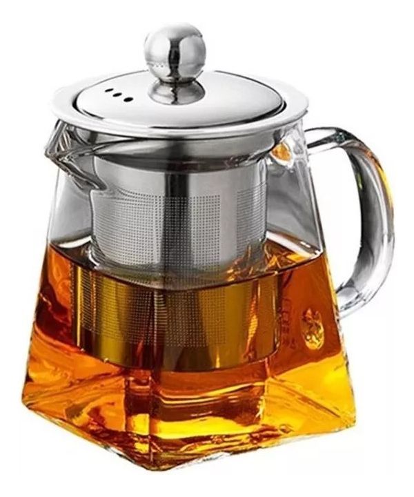 Tetera Para Preparar Te Para Infusiones De Vidrio - Norplat-0