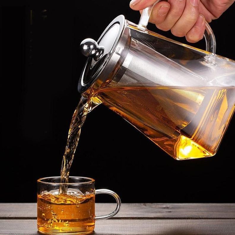Tetera Para Preparar Te Para Infusiones De Vidrio - Norplat-3