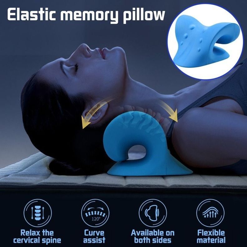 Almohada Terapéutica De Tracción Cervical Cuello - Norplat-1