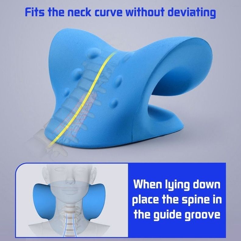 Almohada Terapéutica De Tracción Cervical Cuello - Norplat-4