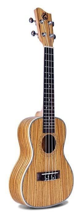 Ukelele Concierto CLASSIC Mate Zebrawood-0