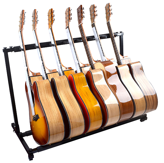 Atril Rack para 7 Guitarras D07-1