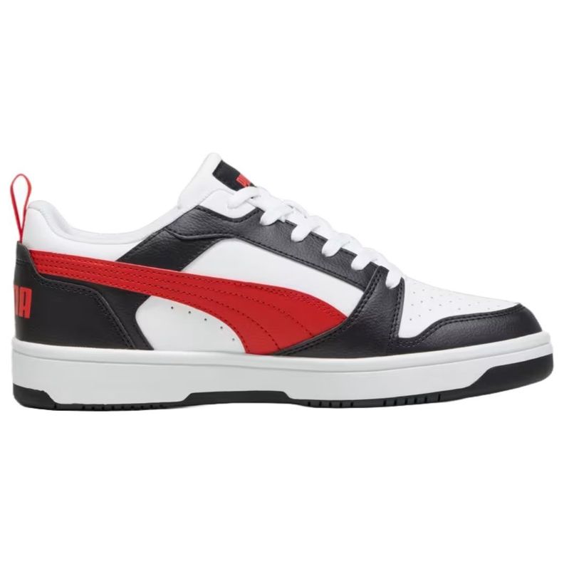 ZAPATILLAS PUMA REBOUND V6 LOW ROJO/NEGRO/BLANCO | 392328 0-0