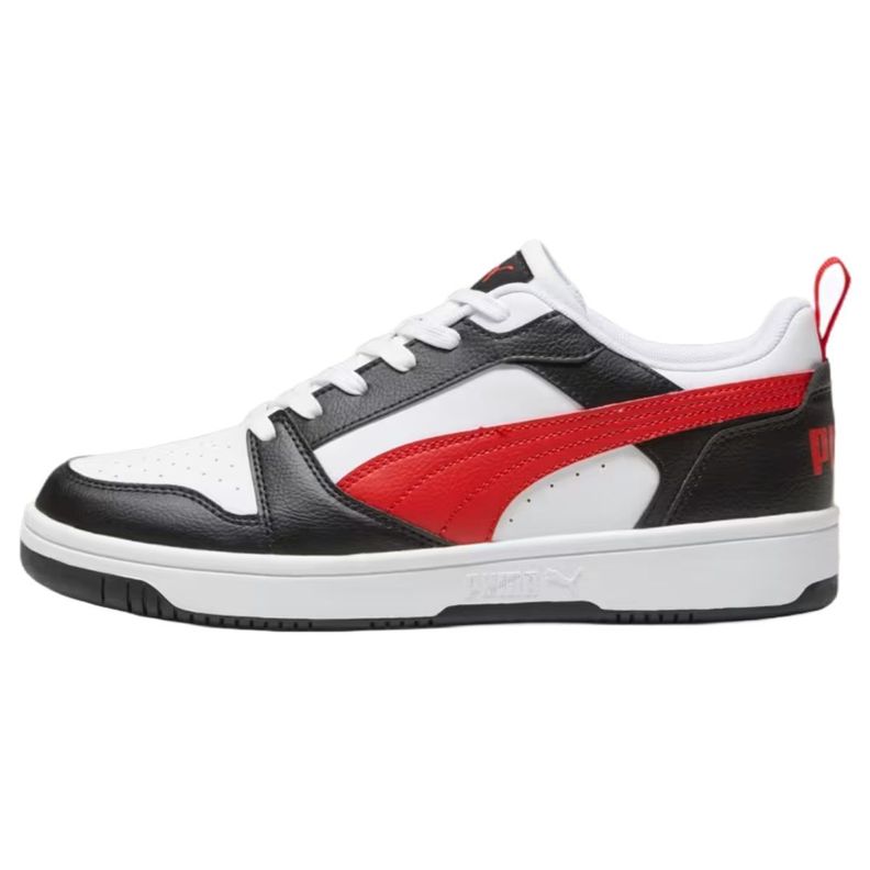 ZAPATILLAS PUMA REBOUND V6 LOW ROJO/NEGRO/BLANCO | 392328 0-1