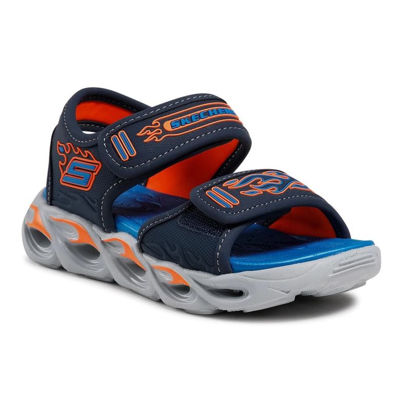 SANDALIAS SKECHERS THERMO SPLASH NIÑOS 400109L-NVOR-2