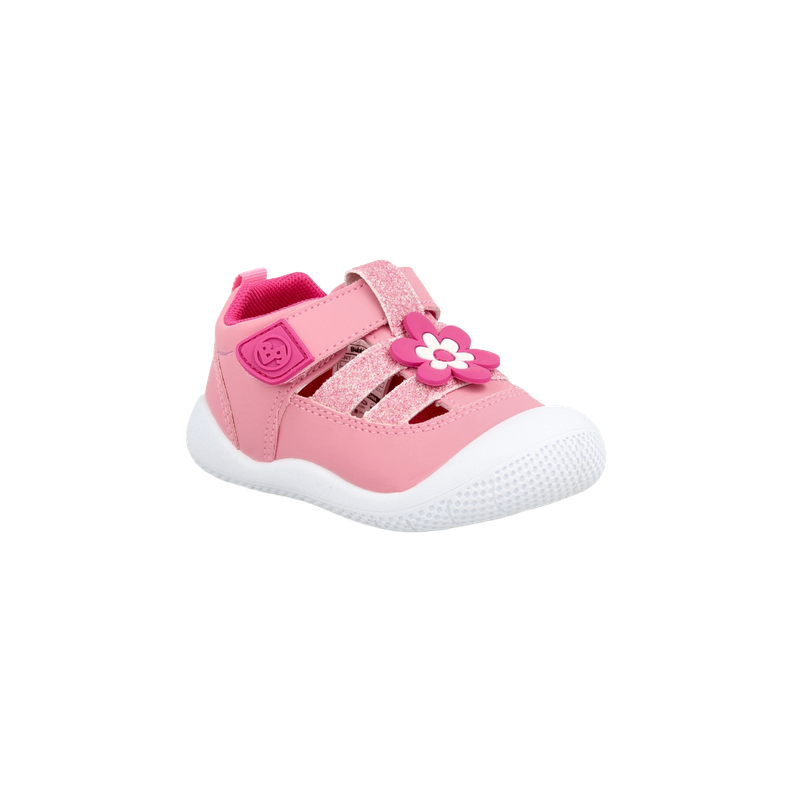 SANDALIAS DE BEBÉ BUBBLEGUMMERS CLOVE ROSADAS | 061-3273-1
