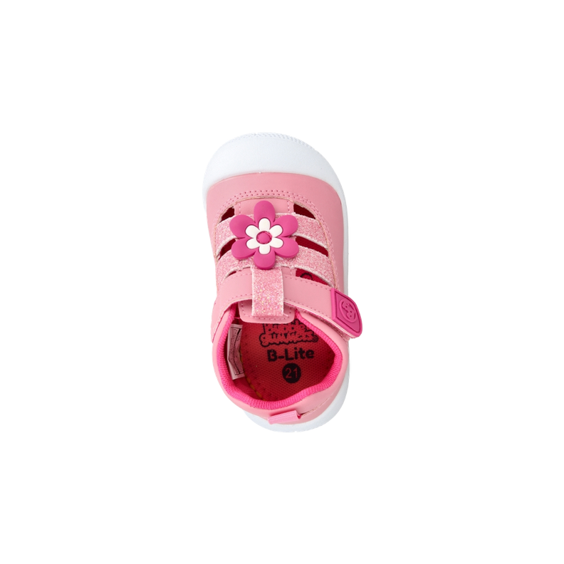 SANDALIAS DE BEBÉ BUBBLEGUMMERS CLOVE ROSADAS | 061-3273-4