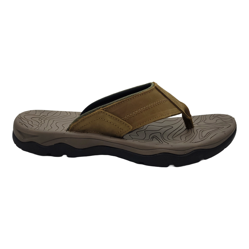 SANDALIAS LONDON DE CUERO CAFÉ CLARO | 9532-0