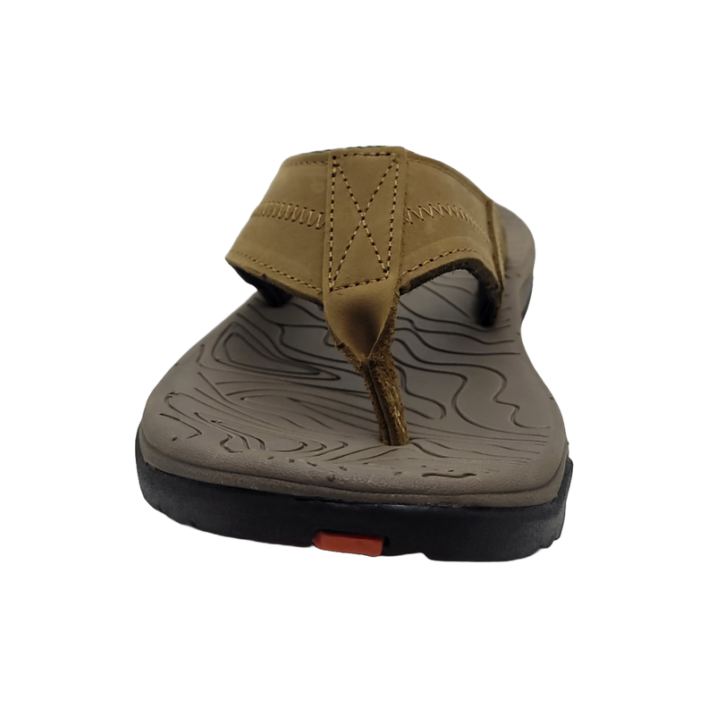 SANDALIAS LONDON DE CUERO CAFÉ CLARO | 9532-1