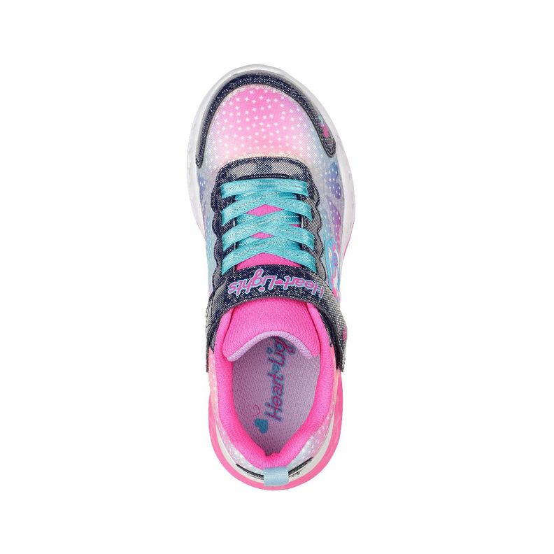 Zapatilla Skechers Flutter Heart Lights Simply Love Niñas 302315L-NVMT-1