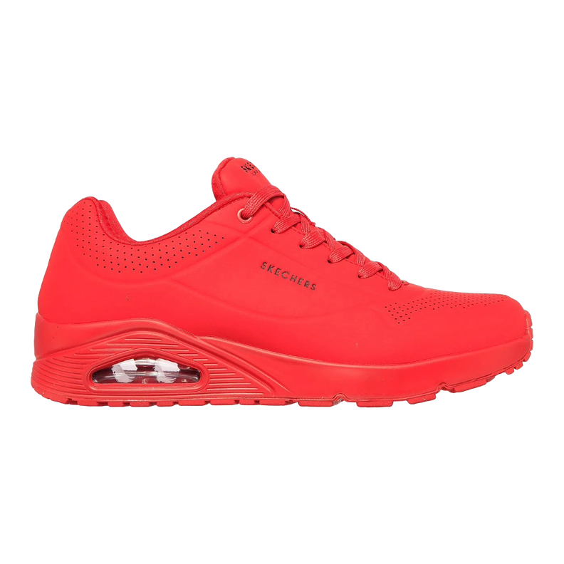 ZAPATILLAS SKECHERS STAND ON AIR ROJAS (HOMBRE) | 52458-RED-0
