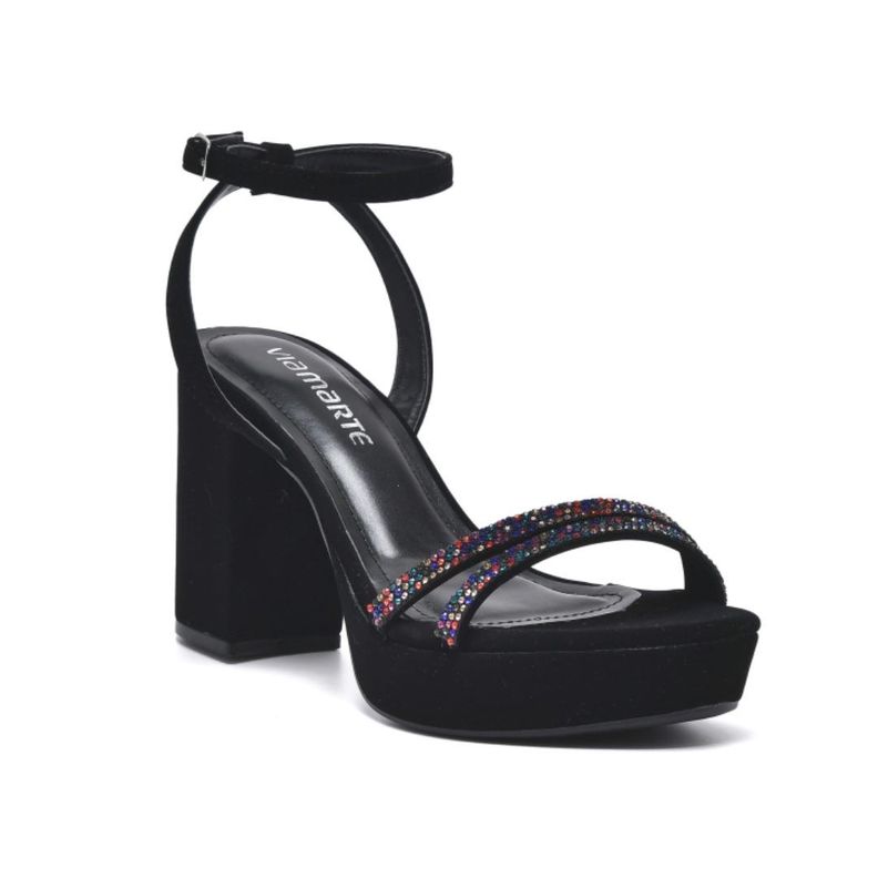 Sandalia De Fiesta Via Marte Black 23-14607-01-0