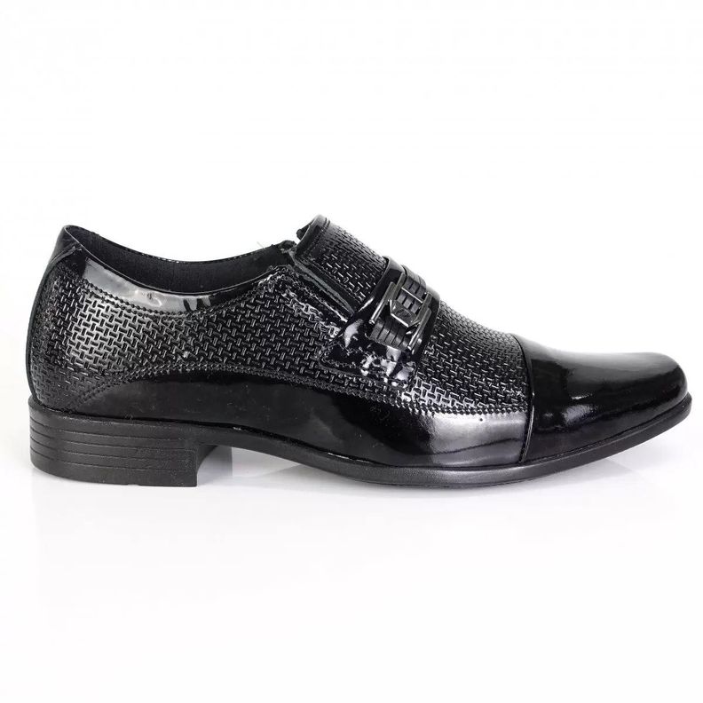 Zapatos Formales Pegada Charol Negro 121842-03-0