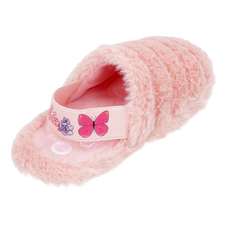 Barbie Pantufla Niña Rosada BBICFW21013-1