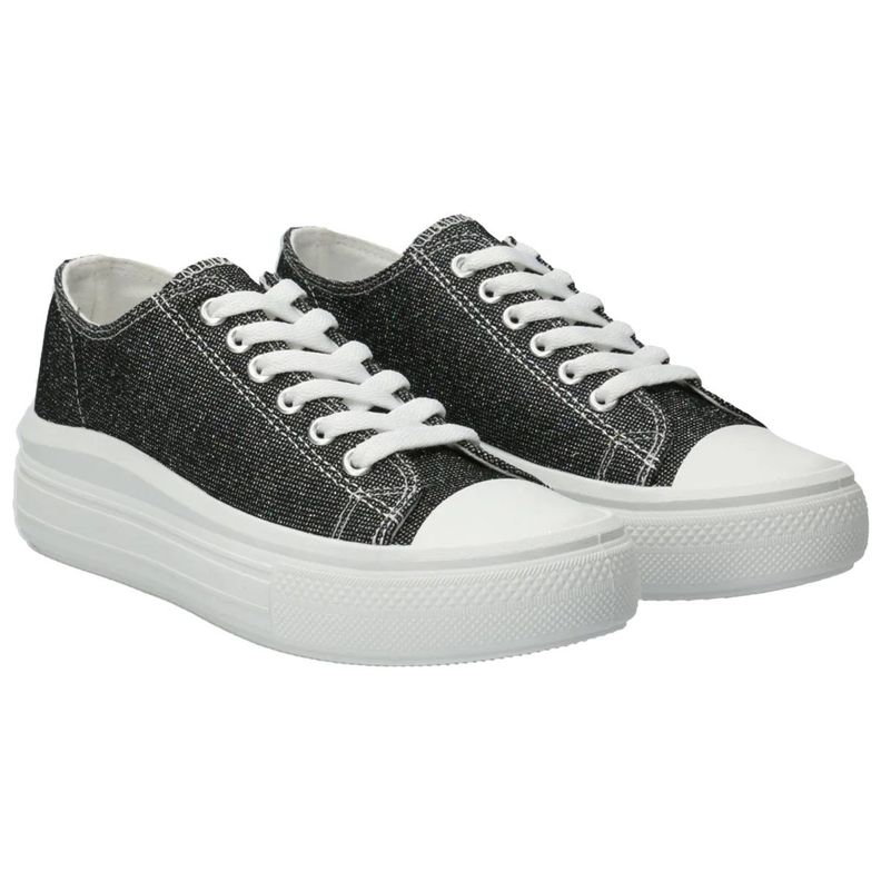 ZAPATILLAS AZALEIA MUJER LONA NEGRO AZ254011155-HI8-4