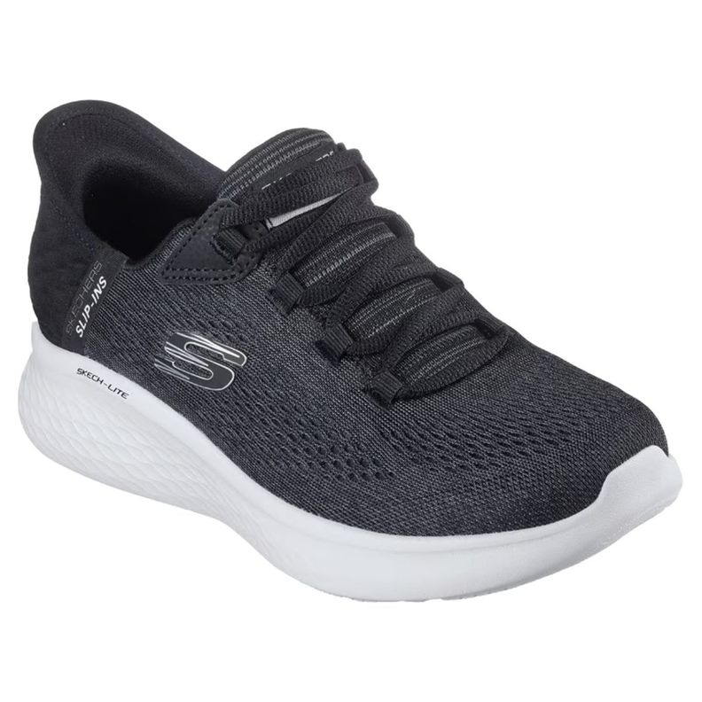 ZAPATILLAS SKECHERS SKECH-LITE MUJER | 150012-BKW-1