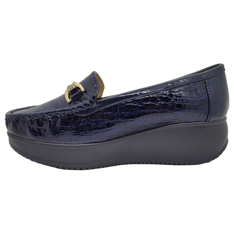 MOCASINES HUALUNAOTE AZUL MARINO | H-123-1