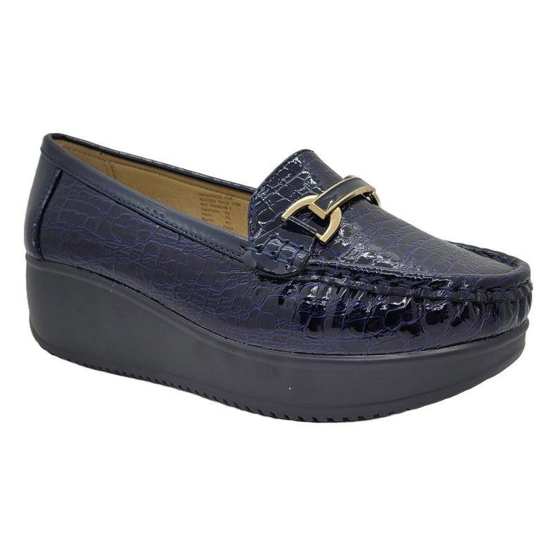 MOCASINES HUALUNAOTE AZUL MARINO | H-123-2