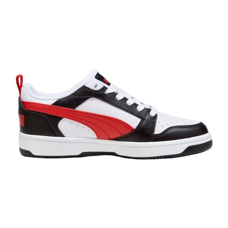 ZAPATILLAS PUMA REBOUND V6 LOW JUVENIL BLK/RED | 393833 04-0