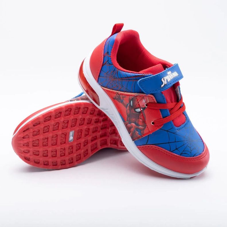 Zapatilla Luces Niño Spiderman Ulti Rojo Marvel TBC 660310REG-2